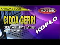 Karaoke bugis Cidda gerri Versi Koplo - cipt anchu bayu andika