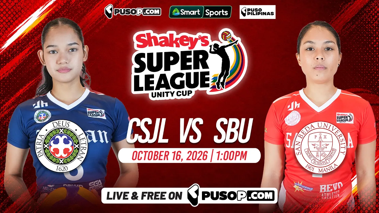 Shakey’s Super League Unity Cup 2026 | CSJL vs SBU