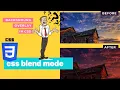 What is css background-blend-mode How to use blend mode in css