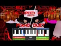 Dimrain47 - At the Speed of Light IMPOSSIBLE PIANO DUET ROBLOX Piano Cover