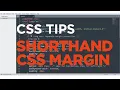 EXPERT Reveals Top 3 Shorthand CSS Margin Secrets CSS TRICKS and CSS TIPS
