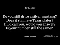 To The Wire-lyrics-Julian Jordan