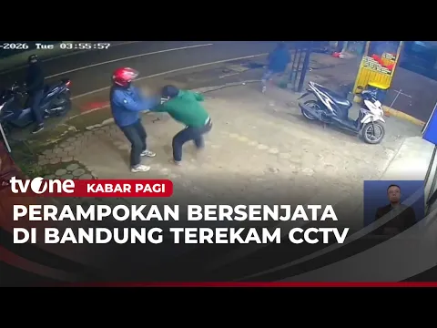Perampok Nodong Senpi! Petugas Keamanan Toko Alami Luka di Kepala