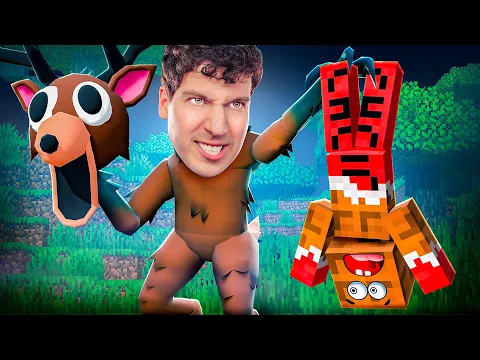 Video Thumbnail: 😱 Я СТАЛ ОЛЕНЕМ 99 НОЧЕЙ И НАПУГАЛ ДРУГА В МАЙНКРАФТ!
