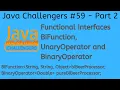 JC Part 2 - Match the Lambda and Method Reference with BiFunction and BinaryOperator