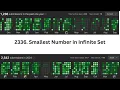 LeetCode 2336 Smallest Number in Infinite Set Ordered Set Design