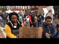 Family and friends march for shooting victim Rayon Braxton