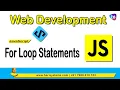 For loop in JavaScript Web development course Sekharmetla Harisystems