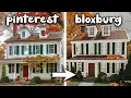 building a FALL PINTEREST home in bloxburg