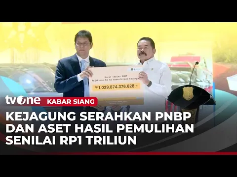 Kejagung Serahkan Hasil Pemulihan Aset Rp1,02 T ke Negara