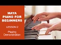 Lagu MAYA Piano Basic Courses(2)Playing Demonstration