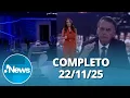 Lagu RedeTV! News (22/11/25) | Completo