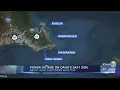Power outages along East Oahu on Sunday Aug 11