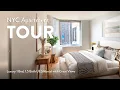 NYC Apartment Tour Luxury 1 Bed 1 5 Bath UES Rental with Great Views The Brittany F-Line