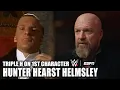 Triple H on the origins of his Hunter Hearst Helmsley character WWE on ESPN Stephanie s Places