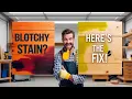 Why Your Wood Stain Looks Blotchy - And How to Fix It