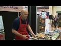 Simon Rimmer cooking at the Exercise Joint Caterer 2010 mov