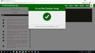 Freecodecamp - Comfirm the Ending