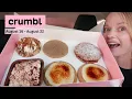 NEW CRUMBL Cookies Tour of Europe Flavors this week