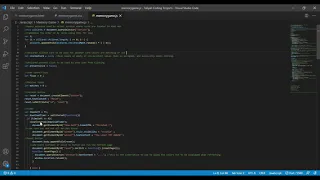 Memory Game - Javascript Explanation