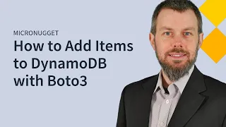 How to Add Items to DynamoDB with Boto3