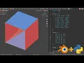 Beginner Python Exercise in Blender Make a cube from a list of vertices