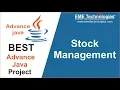 Stock Management Project in Java Advance Java Projects Download with Source Code