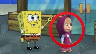 Crossovers INACREDITÁVEIS em BOB ESPONJA