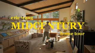 SF Bay Area Midcentury Home Tour | cozy & fun decor, quirky original details, living in nature