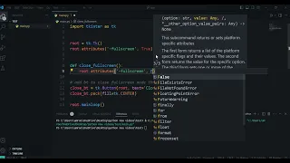 How to make full screen Mode in tkinter