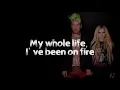 MOD SUN feat. Avril Lavigne - Flames (Acoustic)(Lyrics)