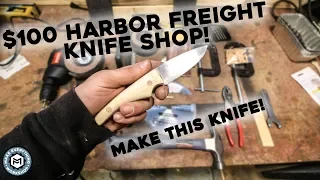 100 Harbor Freight Knife Shop