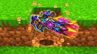 Minecraft, mas TUDO dropa Super Armas Poderosas...