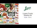 Lowes Foods Weekly Ad -