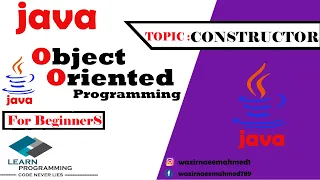 constructor in java constructor overloading Tutorial 7
