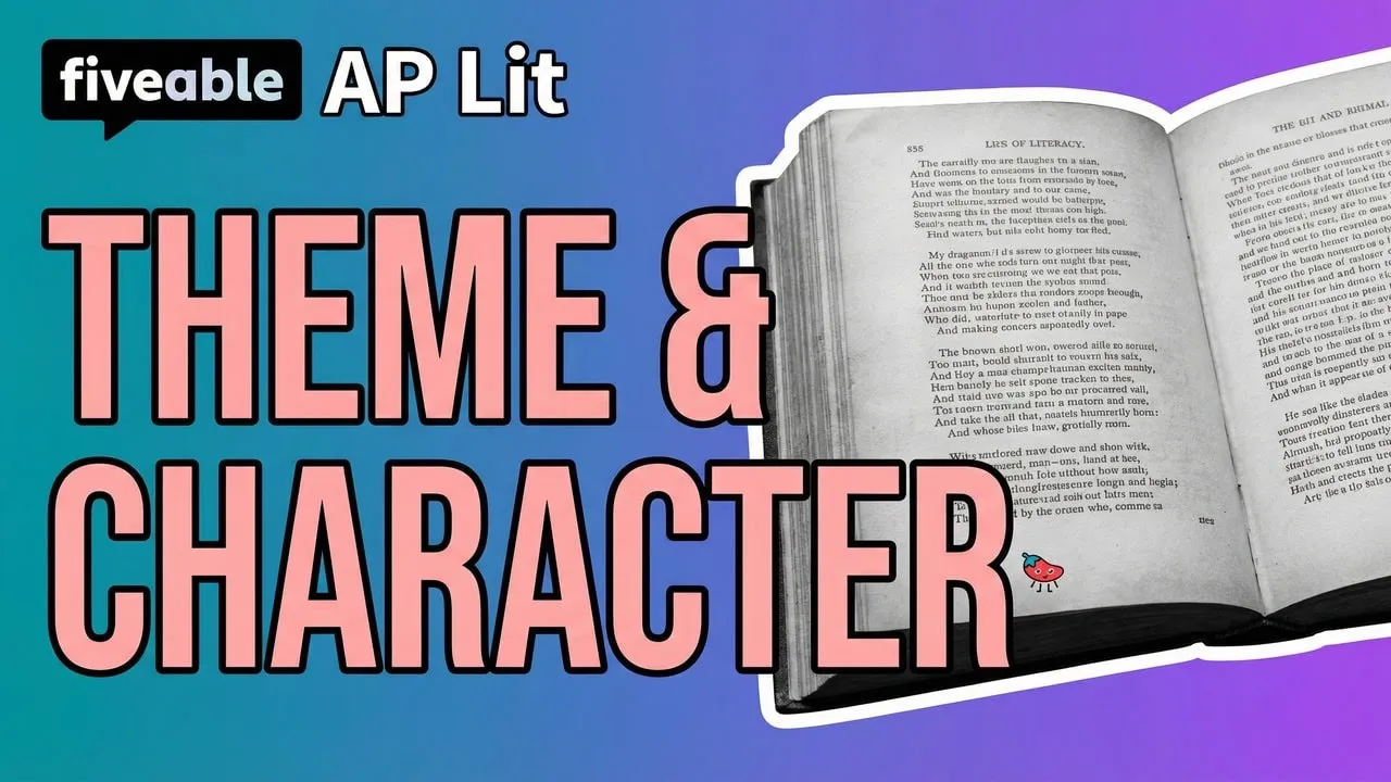 AP Lit - Theme Through Characterization