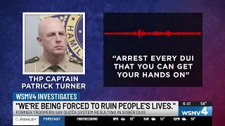 We re being forced to ruin people s lives Former Tennessee troopers say DUI quotas led to arre