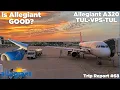 Is Allegiant Air GOOD Watch THIS Trip Report to FIND OUT Allegiant A320 TUL-VPS-TUL