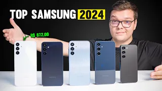 caiu! MELHORES celulares SAMSUNG para COMPRAR 2024