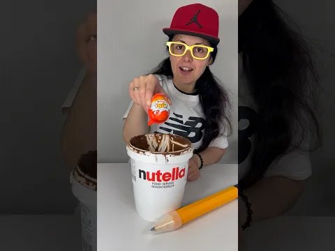 #nutella and Chupa Chups chocolate 🍫🍫🍫