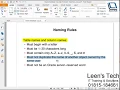 SQL 11g Tutorial in Bangla 44 Database objects Naming rules