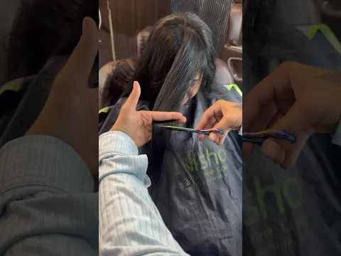How to Cut Front Hair on Very Long Hair | Step-by-Step Tutorial