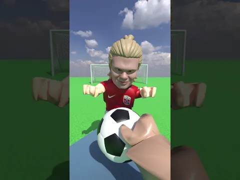 Haaland gets the ball #fifa #roblox #robloxshorts