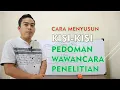 Download Lagu Cara Membuat Kisi kisi Wawancara Penelitian Kualitatif