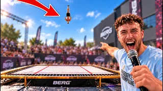 World’s Best Athletes VS World’s Best Trampoline!
