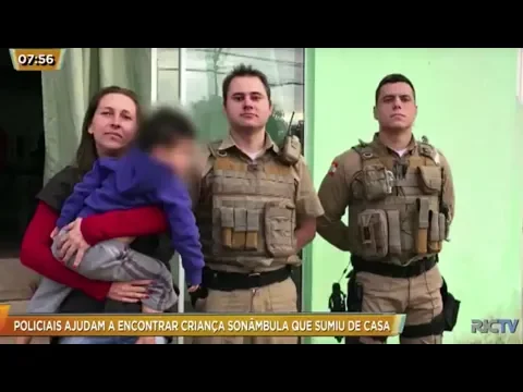 Criança sonâmbula sai de casa durante a madrugada, em Camboriú