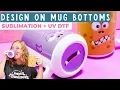 Add Image to Mug Bottoms with Sublimation UV DTF