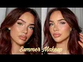 let s catch up GRWM summer makeup
