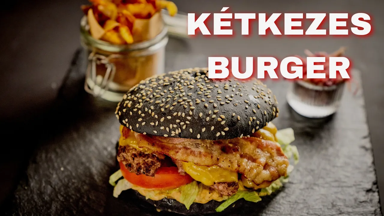 EGY KÉZBEN EL SEM FÉR! ZABAAAAA!🔥🍔🍔🍔