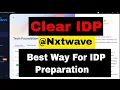 how to clear idp exam in nxtwave how to crack python idp in nxtwave